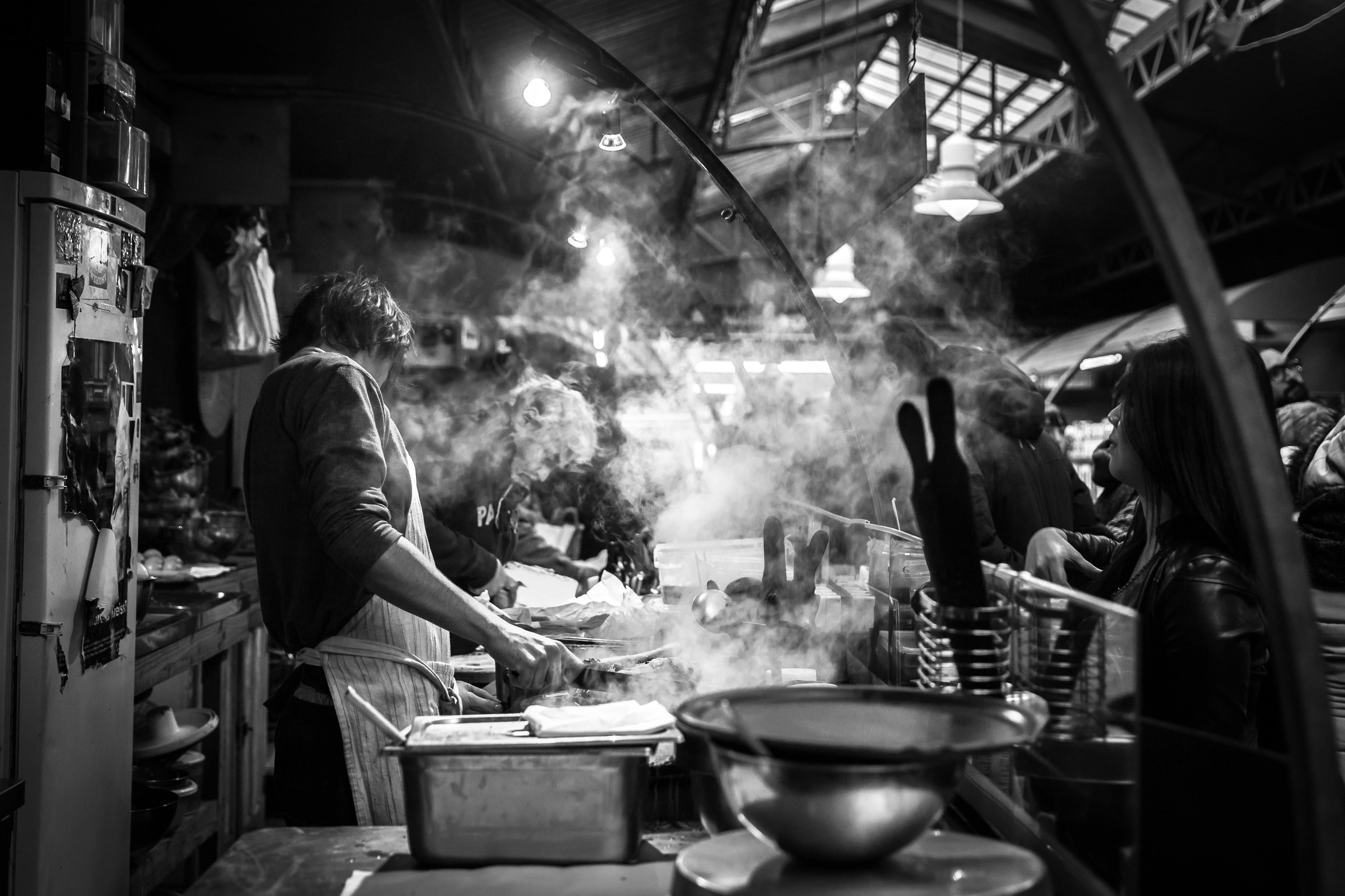 cocinar al vapor