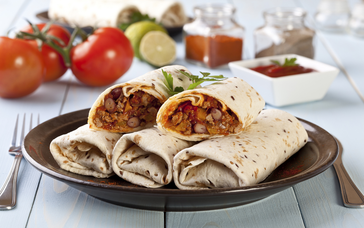 burritos de frijol